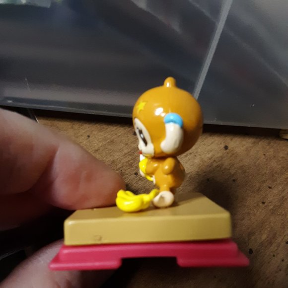 Daisy Lovers Rukki Monkey Mascot Mini Figure Bandai Japan 1998 RARE Narumiya - Picture 5 of 11
